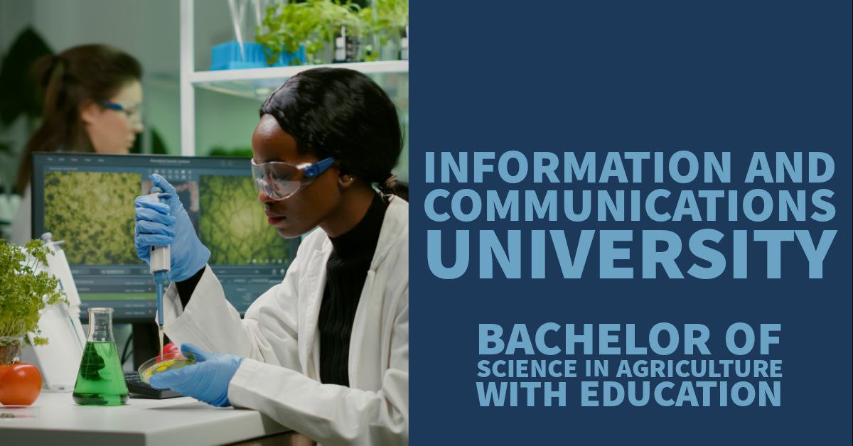  Bachelor of Science in Agriculture with Education